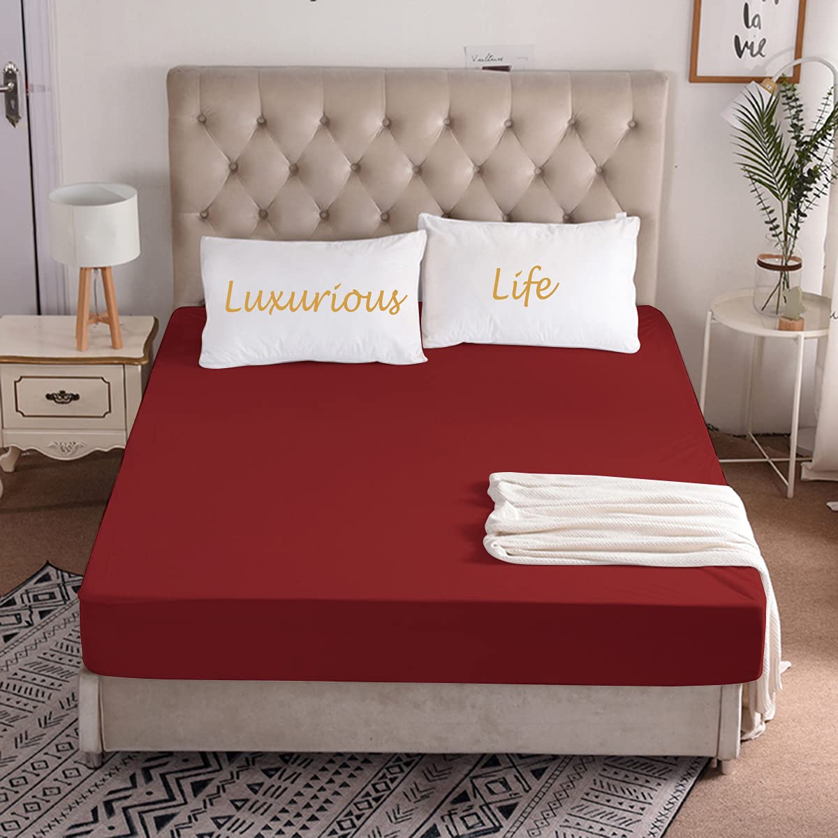 Buy Luxurious Life Terry Soft Terry Cotton Waterproof Mattress