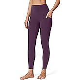 IUGA No Front Seam Leggings with Pockets for Women Buttery Soft Tummy Control Workout Leggings High Waisted Yoga Pants