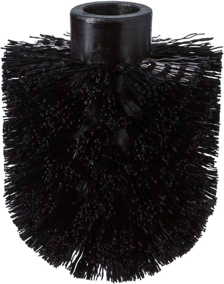 Tiger Toilet Brush Head Replacement Plastic Black Fits Various Tiger Series, universell