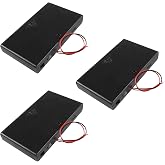 Aobao 3pcs 8 x AA 12V Battery Holder Case Box with ON/Off Switch and Leads Wire Cover