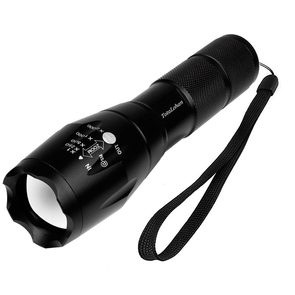 Tactical Flashlight Military Grade Tac Flashlight with 5 Light Modes