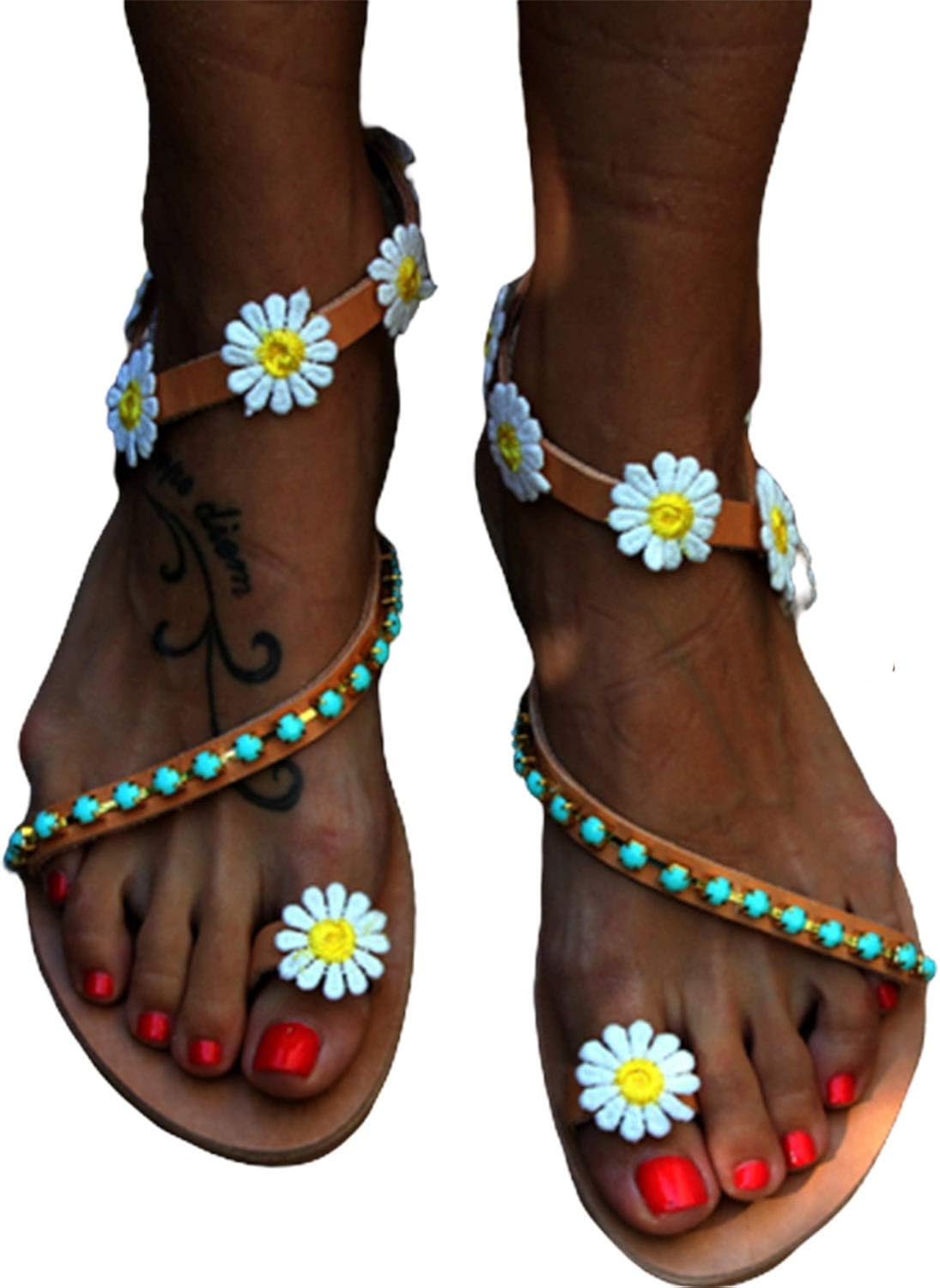 cute flower sandals