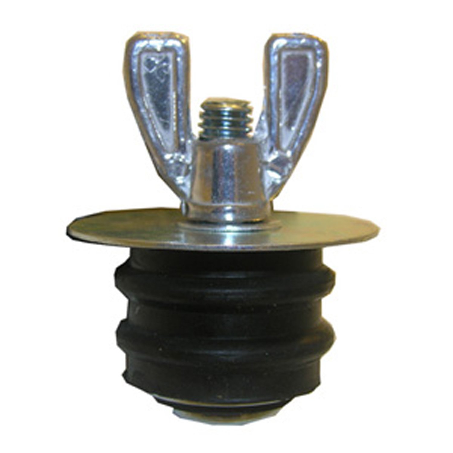 LASCO 131818 Economy Rubber Test Plug with Easy Grip Wing Nut, 1 1/2