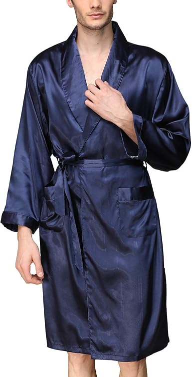 mens silk housecoat