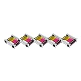 Bodno 5 x Evolis Zenius R5F002AAA Color Ribbon