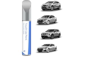 PARTS4EV K23 Brilliant Silver Metallic Touch Up Paint Compatible with Nissan Exact Match Chips and Nicks Touch Up