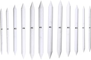 Mayitr 12 X Papierwischer Mengen Stump Tortillon Schetsen Kunst Tekening Pennen
