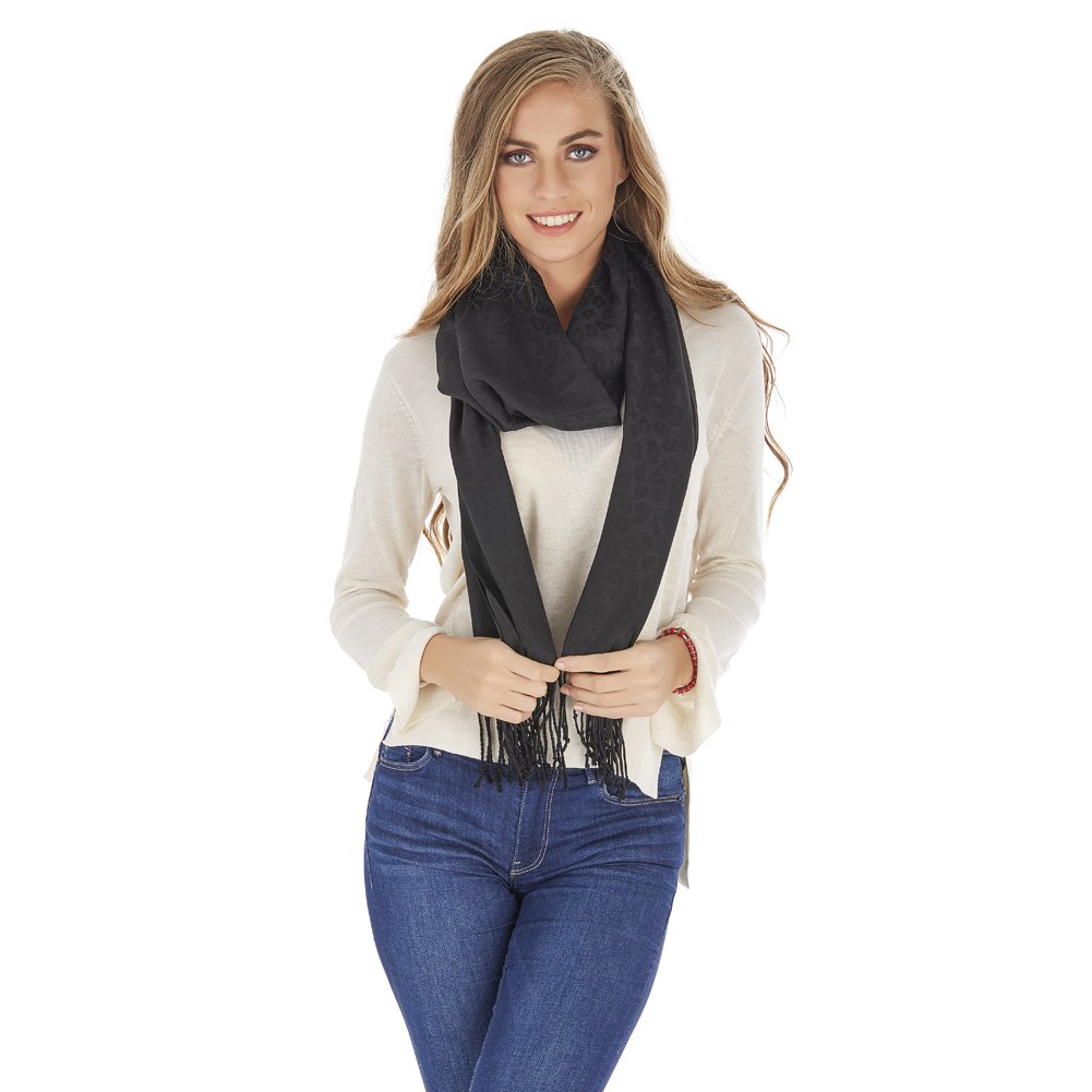 Womens Fashion Scarf Shawl Pashmina - Ultra Soft like Cashmere Warm Large Luxury Leopard Style Head Neck Wrap - 26"x70" Womens Fashion Scarf Shawl Pashmina - Ultra Soft like Cashmere Warm Large Luxury Leopard Style Head Neck Wrap - 26"x70"