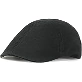 BOTVELA Newsboy Cap for Men Cotton Beret Ivy Irish Gatsby Driving Cabbie Hat