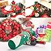 Christmas Bottle Cover Bag Santa Claus Snowman Wine Bottle Decoration Bag Dinner Party Table Decor Xmas Gift Pack of 4