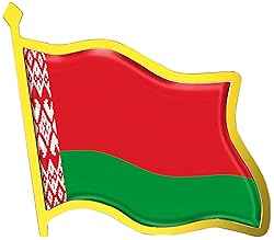 Belarus Flag Lapel Pin - Enamel Metal National