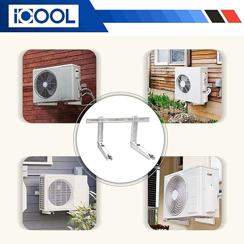 Ductless Mini Split Mount Universal Mini Split Wall Bracket - Supports ...
