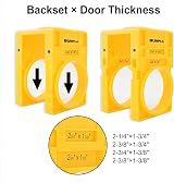 Gunpla Door Lock Installation Kit for Wood Doors 35-45mm Adjustable Deadbolt view 5
