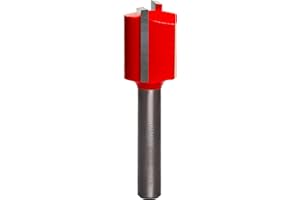 Freud 04-136 5/8-Inch Diameter by 3/4-Inch Double Flute Straight Router Bit with 1/4-Inch Shank, Multi