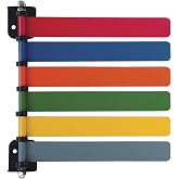 American Made Exam Room Status &amp; Signal Flag System - Door Flags for Medical Office, Quickly Display and Identify Exam Room Signals (High Grade Aluminum)