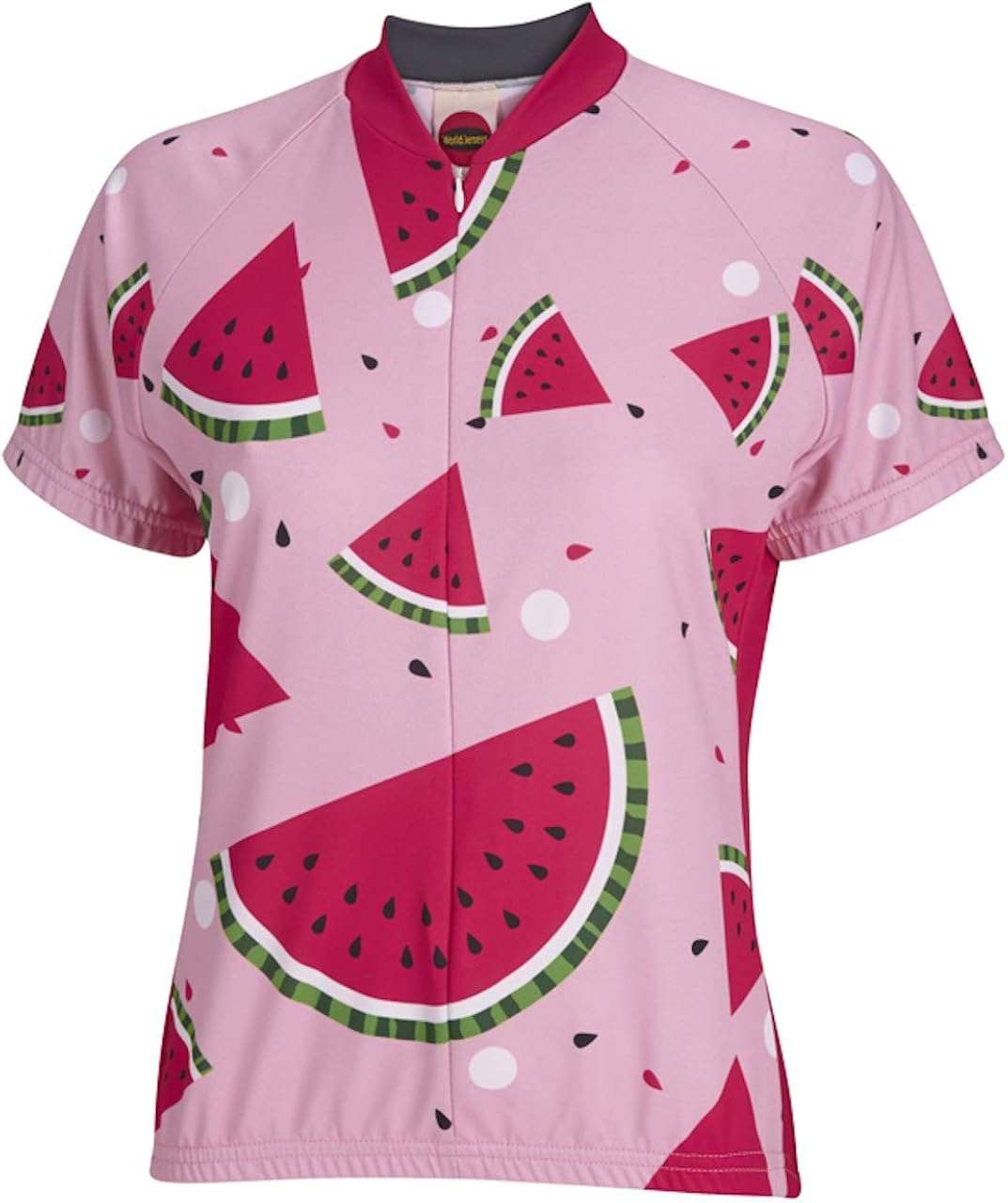 watermelon cycling jersey