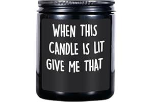 ITHMAHCO Valentines Day Gifts for Boyfriend, Gag Candles for Men, Valentines Day Gifts for Him, Valentines Gifts for Husband, Men Valentines Day Gifts, Gag Gifts for Men, Gag Valentine Gifts, Black Candles