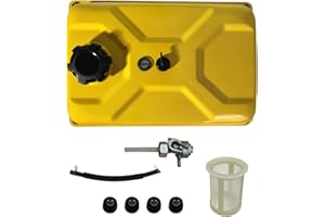 YAMAKATO ≈13.5*19.5" 5 Gallon Generator Fuel Tank for Champion 2800 3000 3550 3650 3800 4000 4375 4500 Watt & Honda Clone 3KW Dual Fuel Gas Tank