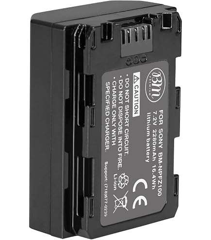 Amazon.com : NP-FZ100 Rechargeable Battery Pack for Sony Alpha A9