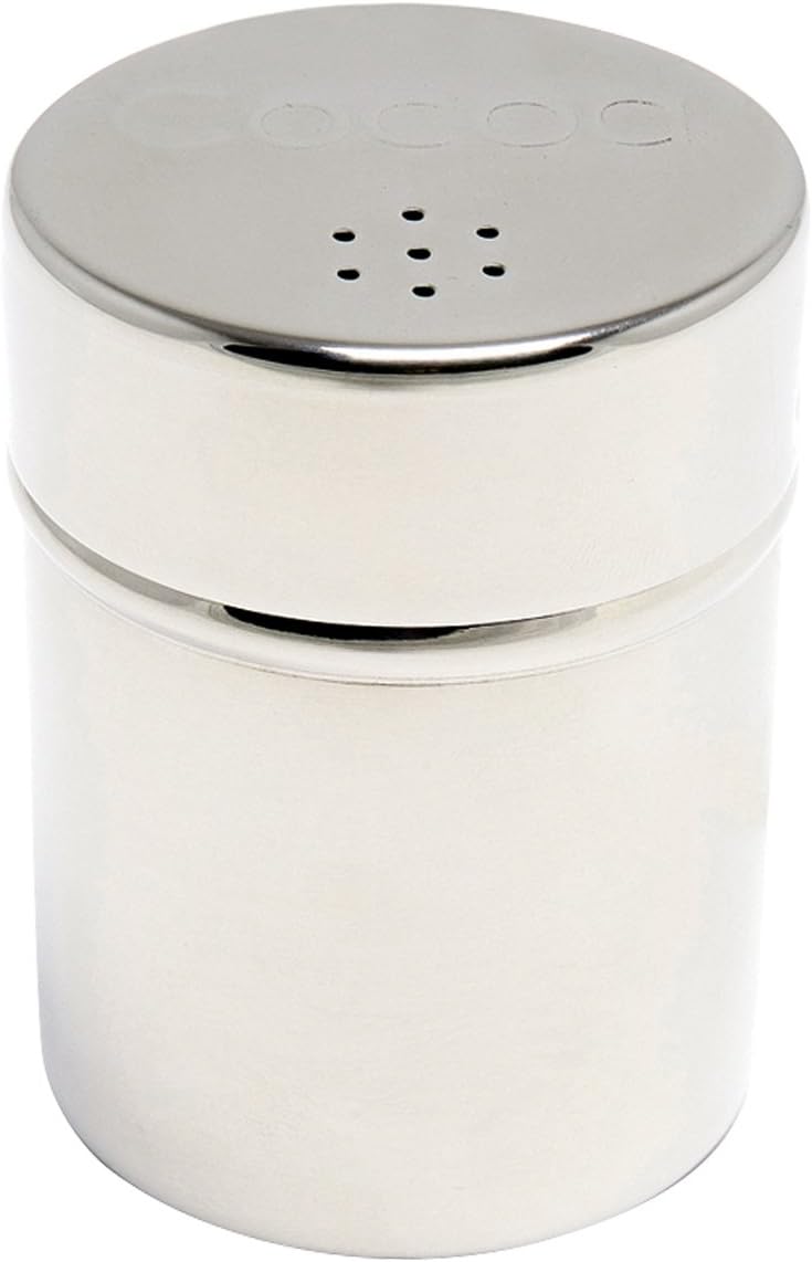 Randwyck 5187835 Stainless Steel Cocoa Shaker – Silver , 8 x 6 x 6 cm