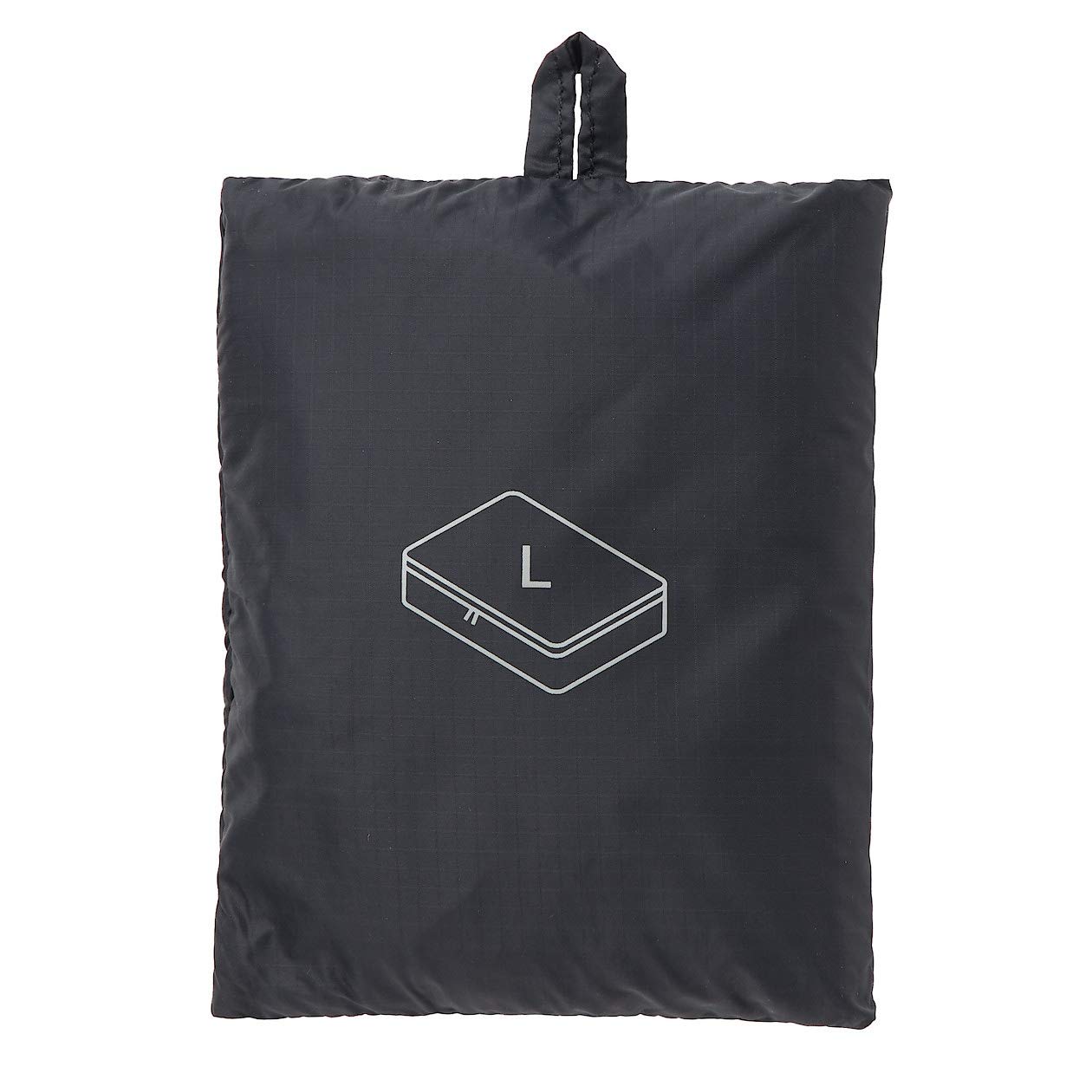 Muji Paraglider Cloth Gusset Case, Large, Black