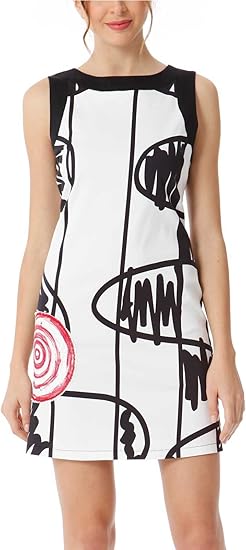 Desigual robe blanche Clearance