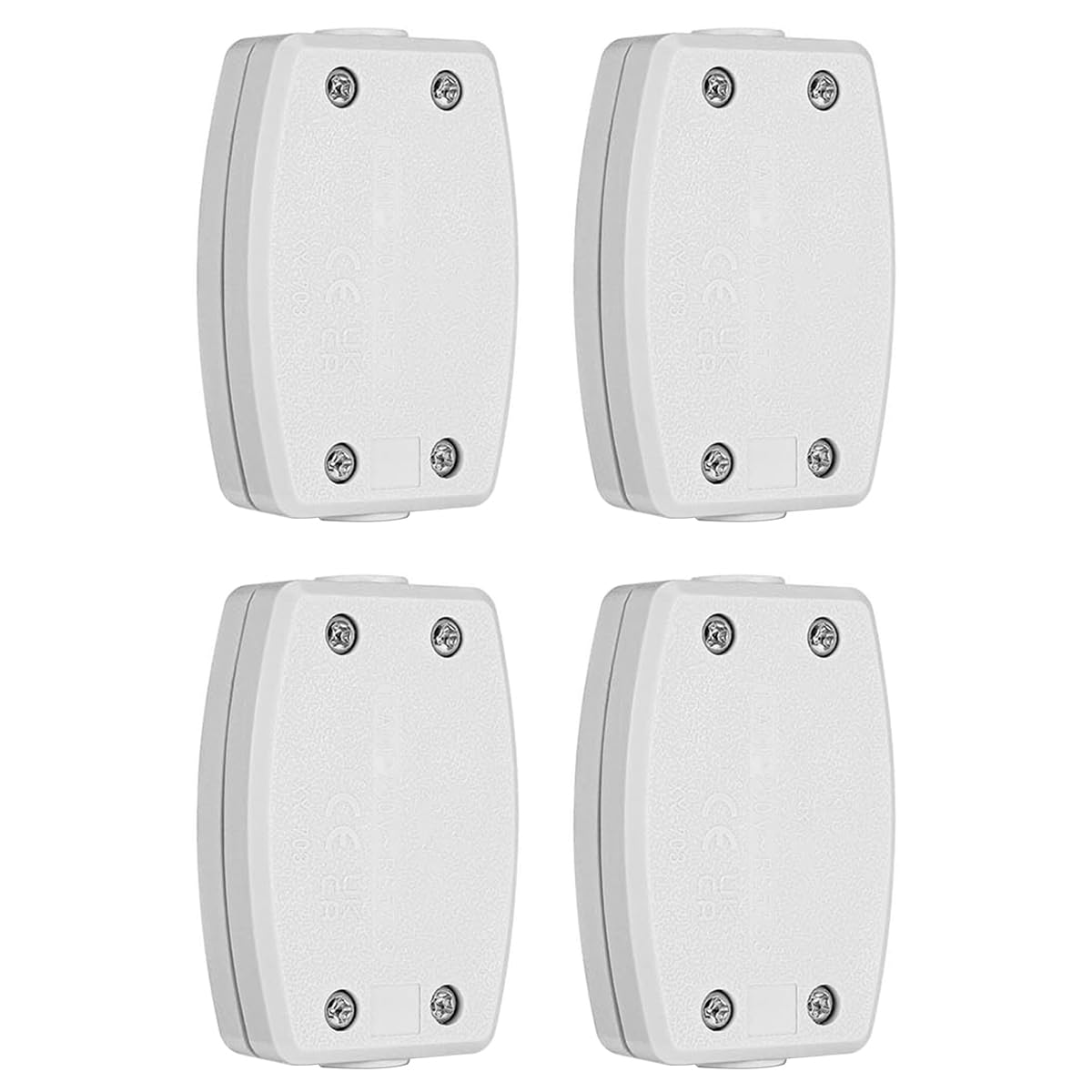 Sarini 4 Pcs Electrical Junction Box 3 Core Cable Joiner Electrical Connectors