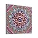 Weite Special Shaped DIY 5D Partial Drill Diamond Painting Kits, Mandala Crystal Rhinestone Embroidery Paintings Cross Stitch Arts Craft for Home Wall Decor - 25x25cm (Multicolor)