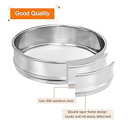 PATIKIL 140 Mesh Lab Sieve, 8" Diameter Test Sieve