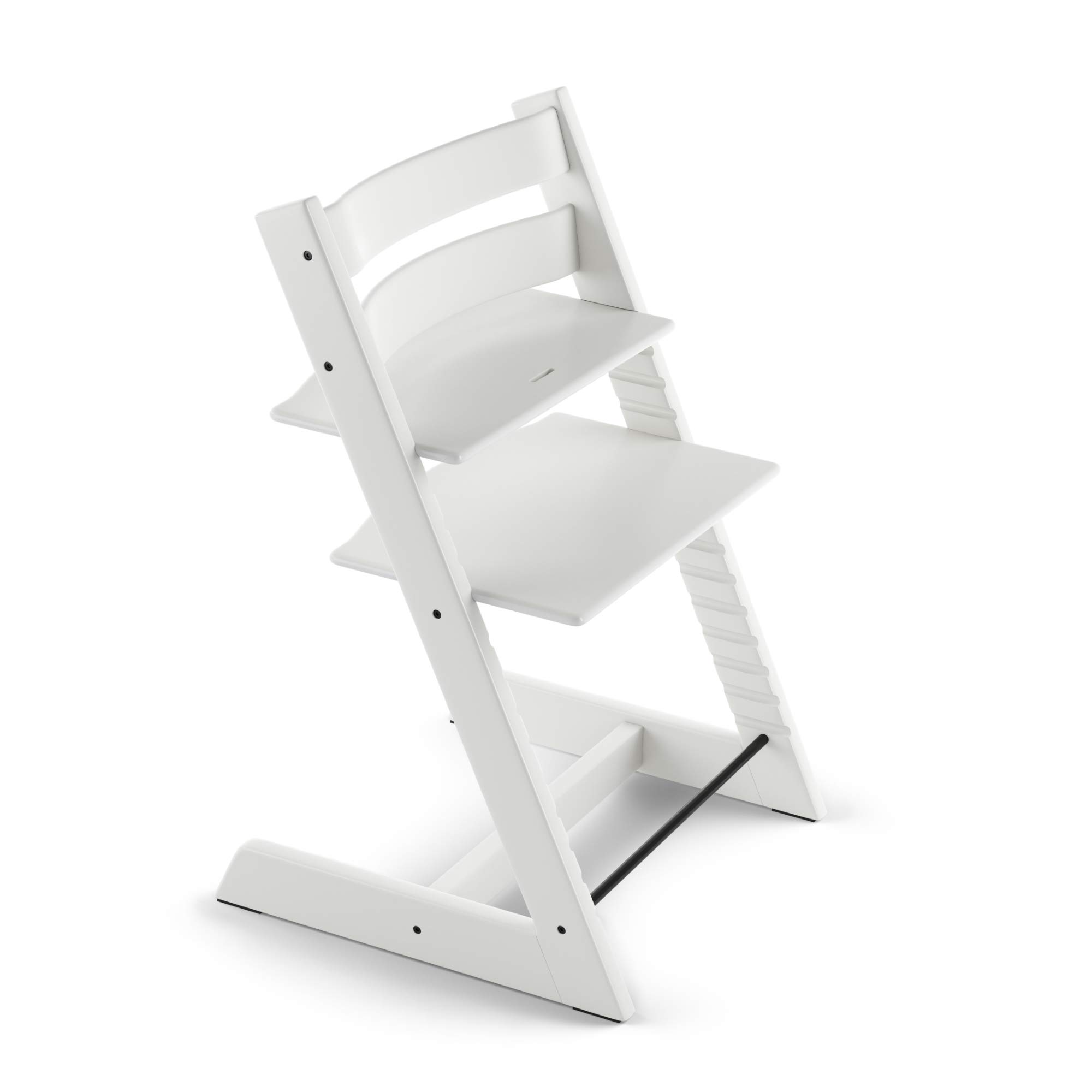Tripp Trapp Chair from Stokke, White - Adjustable, Convertible Chair for Toddlers, Children & Adults - Convenient, Comfortable & Ergonomic - Classic Design
