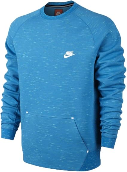 Amazon.com: NIKE Mens Tech Fleece Crew Sweatshirt Aqua Blue: Clothing