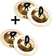 Cimbali Per Dita Danza Del Ventre In Ottone - Andoer Gold Finger Cymbals - Foto 14