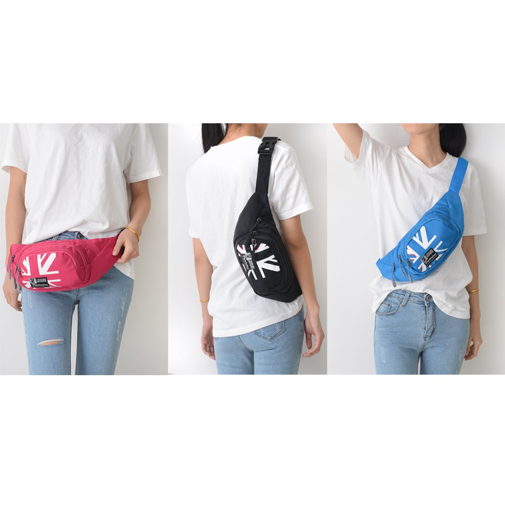 Marsupi Sportivo SINOKAL Running Cintura Borsa Cintura Corsa Multifunzione Marsupio Running per Uomo Donna Hydration Marsupio di acqua per Escursionismo In esecuzione Ciclismo Campeggio Climbing Viaggio (Black)