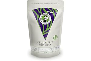 Urban Slicer Pizza Worx - Gluten Free Pizza Dough - At-Home Pizza Making Kit for Rising, Gluten-Free Crust - 13.9 oz. Bag - Makes 2 Pizzas