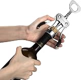 Beneno Zinc Alloy Wing Corkscrew Wine Opener with Multi Function Cap Opener view 3
