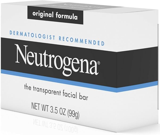 Neutrogena Transparent Scented Facial Soap, Original Formula Soap 3.5