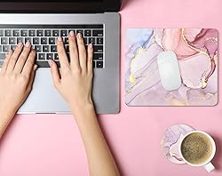 iDonzon Square Mouse Pad with Coaster, Soft Cute