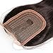 BLISSHAIR Lace Closure Virgin Brazilian hair Straight Wave 3.5