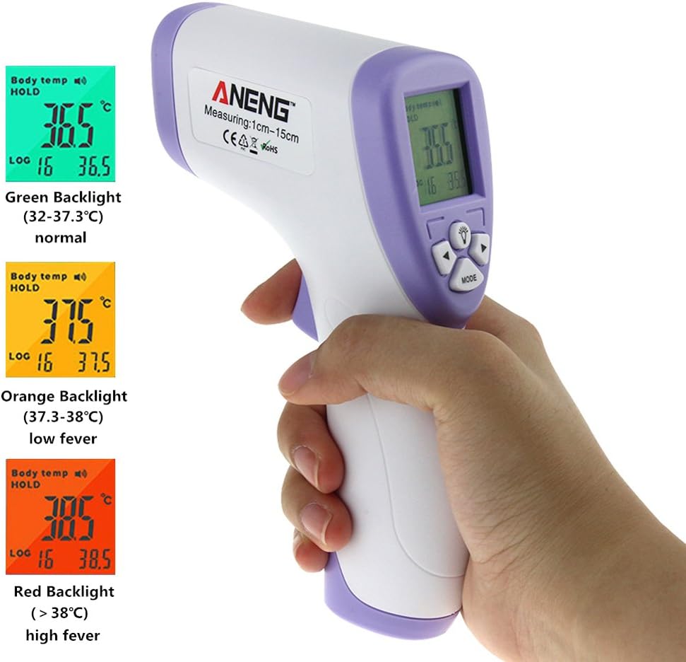 KörperInfrarotThermometer, berührungslos, IR Temperaturpistole