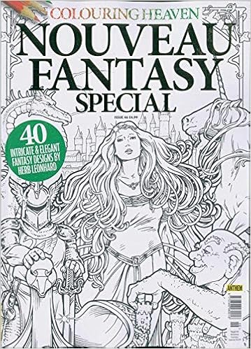 Colouring Heaven Nouveau Fantasy Special 46 Jenny Cook Amazon Com Books
