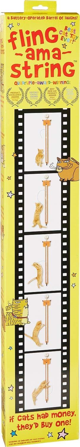 Moody Pet Fling-AMA-String Cat Toy : Pet Supplies