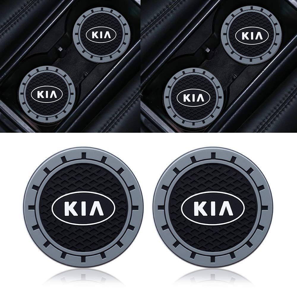 Goshion 2pcs 2.75 Inch Diameter Oval Tough Car Logo Vehicle Travel Auto