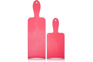 Glamlily Balayage Board Set - Balayage & Highlight Board Duo with Curved Handle - 2-Piece Pink