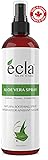 Aloe Vera Spray Mist for Face Body and Hair - Made in Canada with Organic Real J