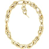 Calvin Klein Women's Jewelry - CK Statement Links Necklace - Stainless Steel - Contemporary Fashion for Everyday Wear - Gift for Her