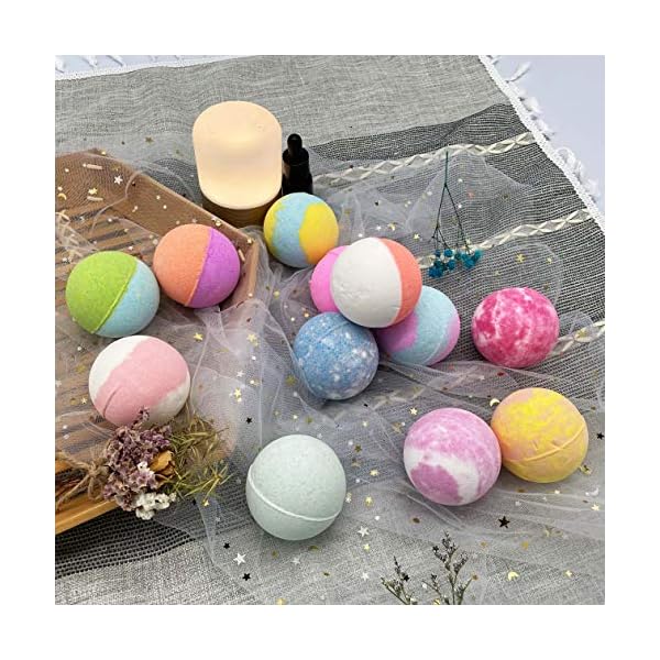 Bath Bombs for Kids with Surprise Toys Inside kids Bath Bombs Gift Set Bubble Bath Bombs for Girls and Boys(12pcs 3.5oz…