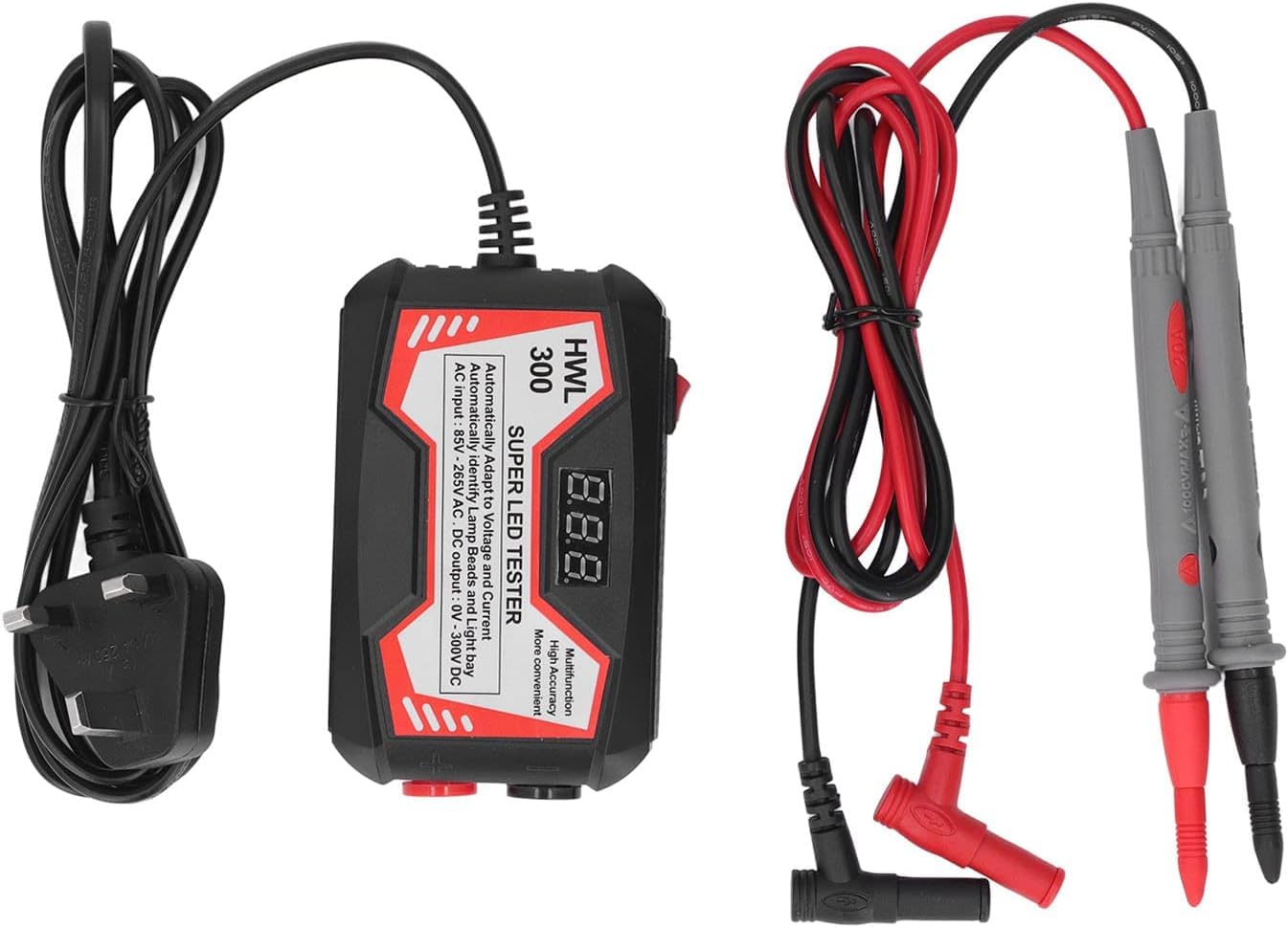 LED Lamp Bead Tester, Automotive Circuit Tester Screen LED Backlight LCD TV Repair Testing 85‑265V