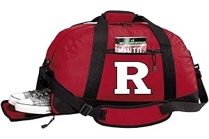 BROAD BAY Rutgers University Duffle Bags - RU Gym Bag w/SHOE POCKETS