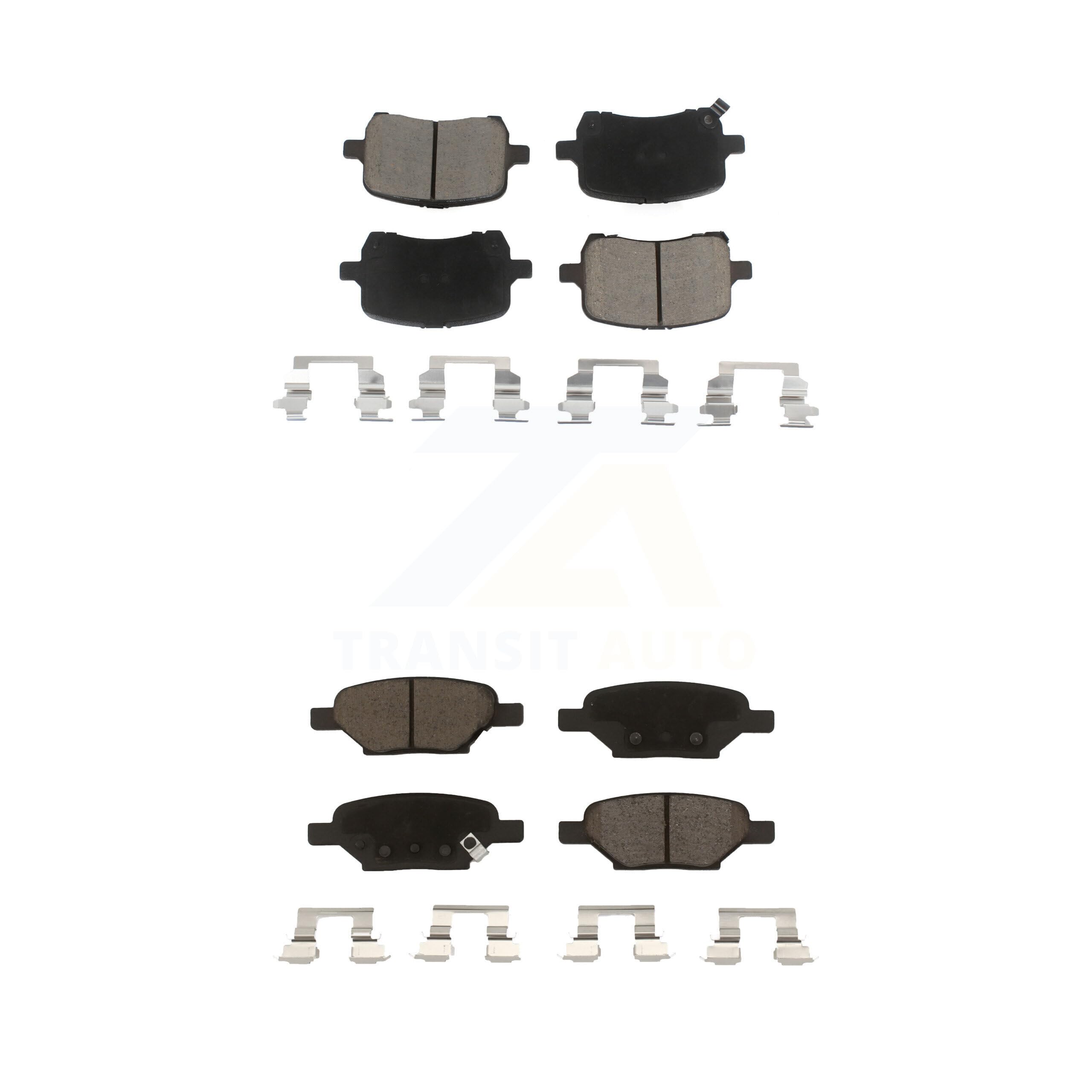 CMX Front Rear Ceramic Brake Pads Kit Replacement