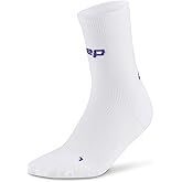 CEP Core Run Ultralight Mid Cut Crew Running Socks – Compression Fit, Blister-Free Design for Performance in Men and Women